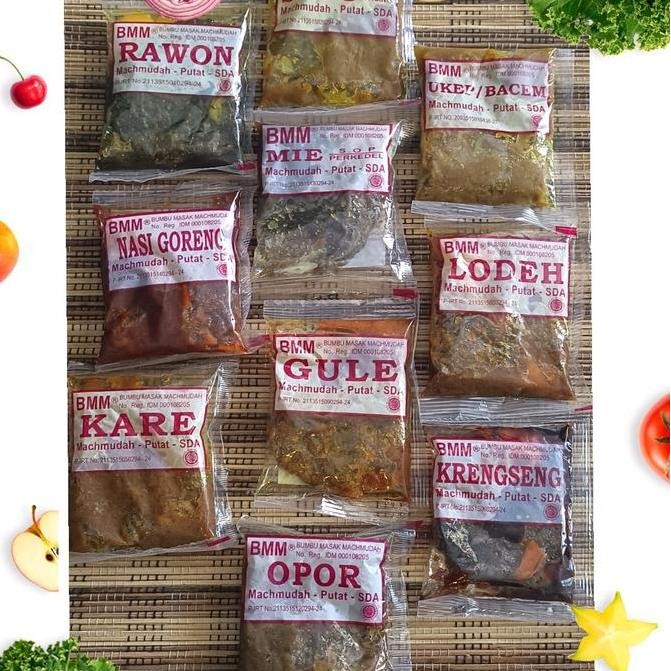 

PAKET 20 PICS BUMBU INSTAN MAHMUDAH (FREE BONUS)