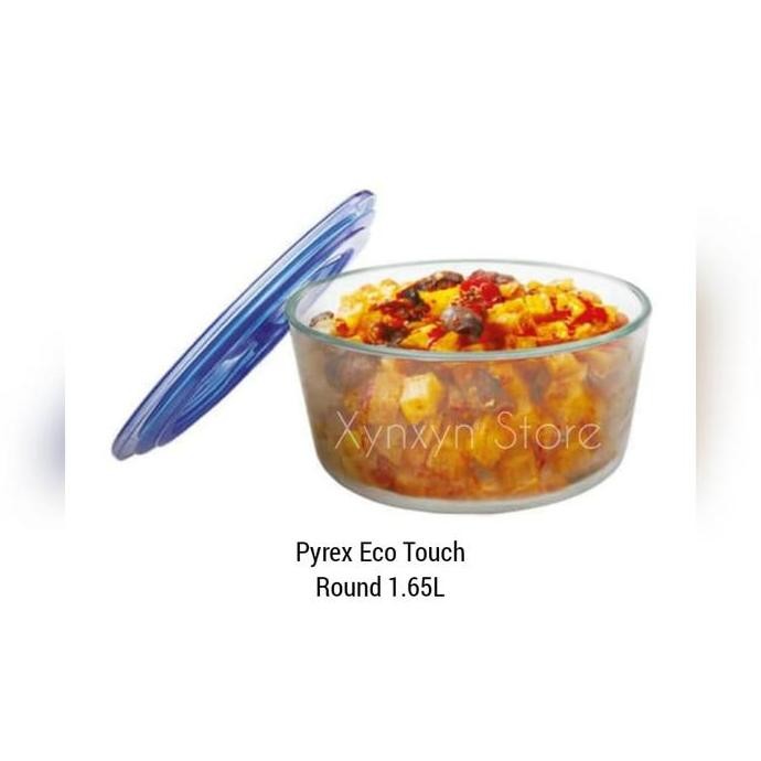 Mangkok Wadah Kue Pyrex Eco Touch Round 1.65L