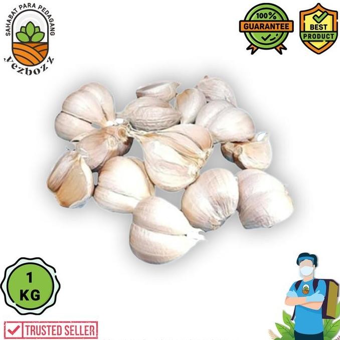 

Original Bawang Putih Kating Super 1Kg - Bawang Utuh Segar dan Wangi