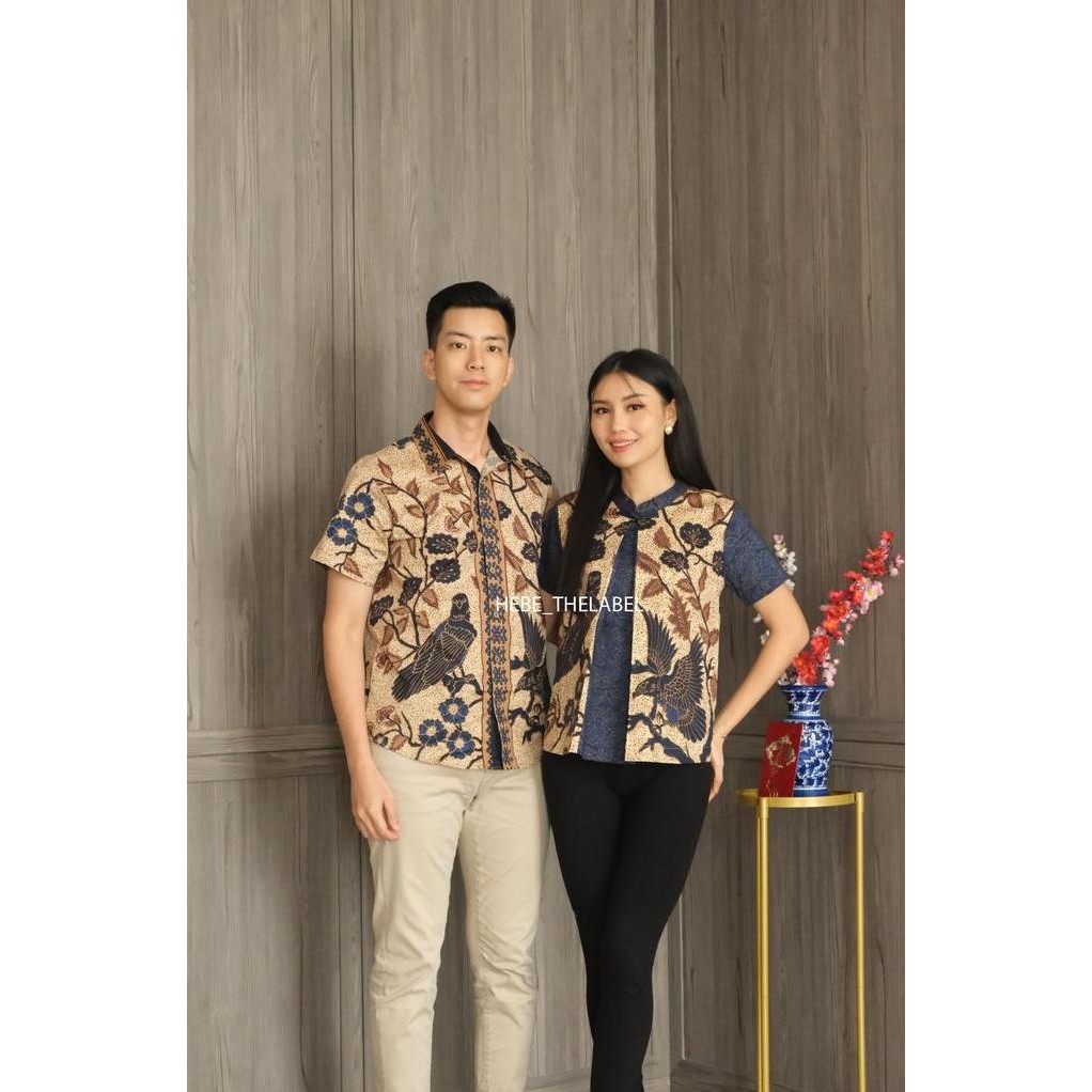 AKEMI BATIK CHEONGSAM - ( AVAILABLE COUPLE DEWASA & ANAK )