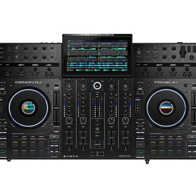 DENON DJ PRIME 4+ PROFESSIONAL STANDALONE DJ CONTROLLER BMJ ORIGINAL DAN TERPERCAYA