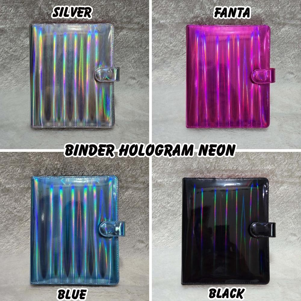 

Siap Kirim Binder Hologram Neon Aesthetic Ukuran A5 dan B5 - Tumblr Style