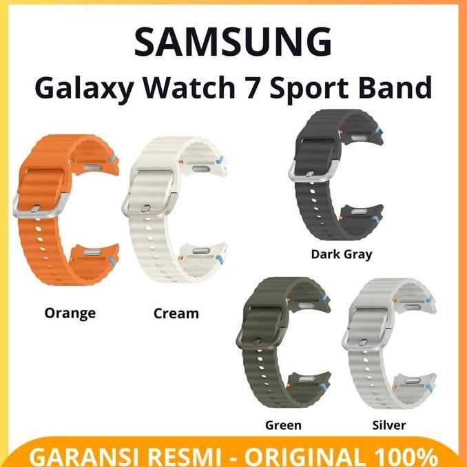 tersedia samsung galaxy watch 7 strap sport tali jam original samsung