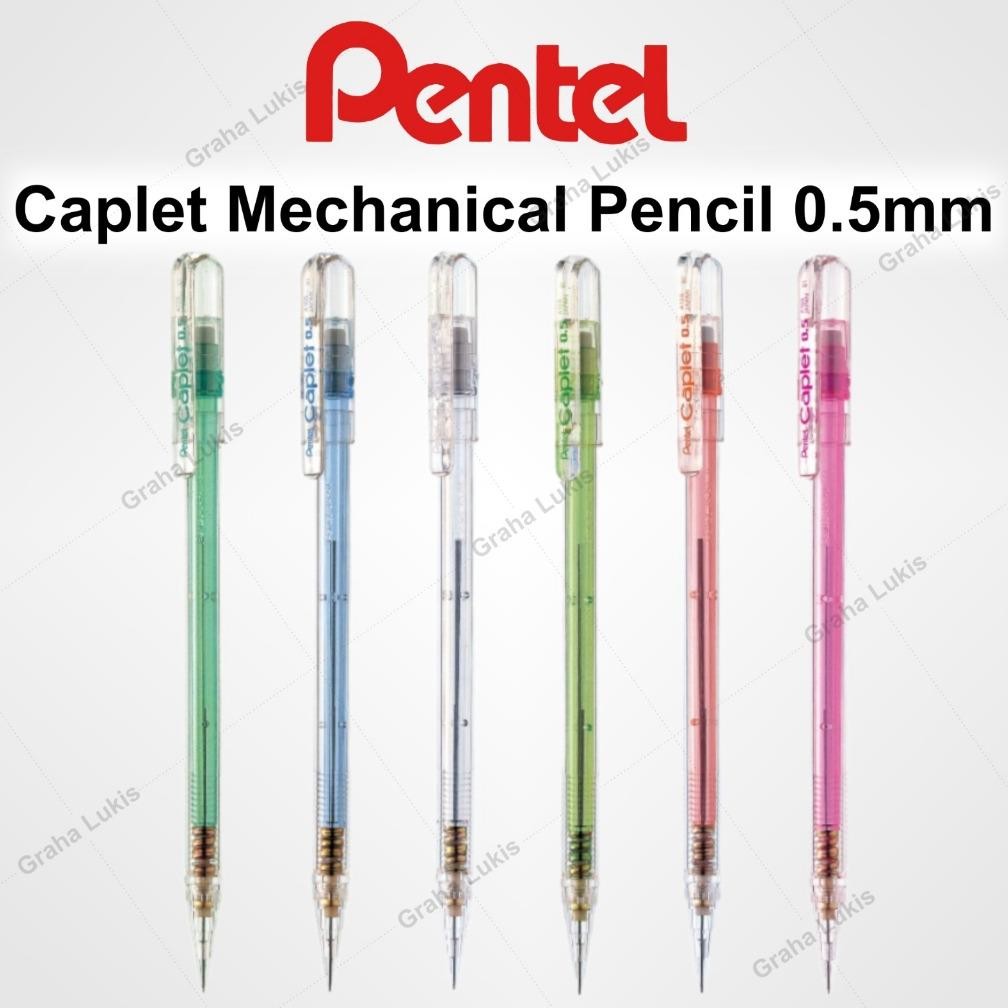 

(PROMO)- PENTEL Caplet Mechanical Pencil / Pensil Mekanik 0.5mm