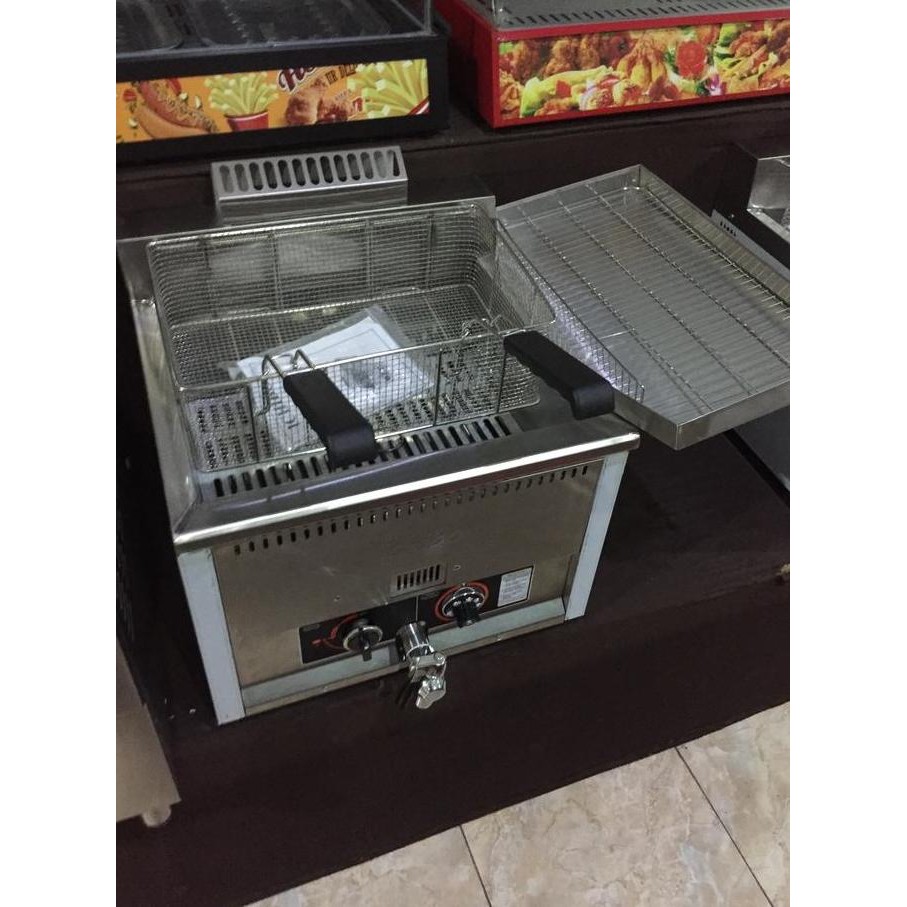 Deepfryer Deep Fryer Penggoreng Gas Ayam Ikan Donat