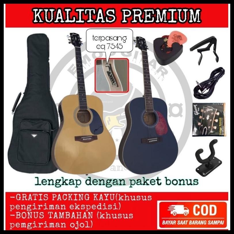 GITAR AKUSTIK ELEKTRIK CORT AD810E EQ 7545R CUSTOM KUALITAS PREMIUM