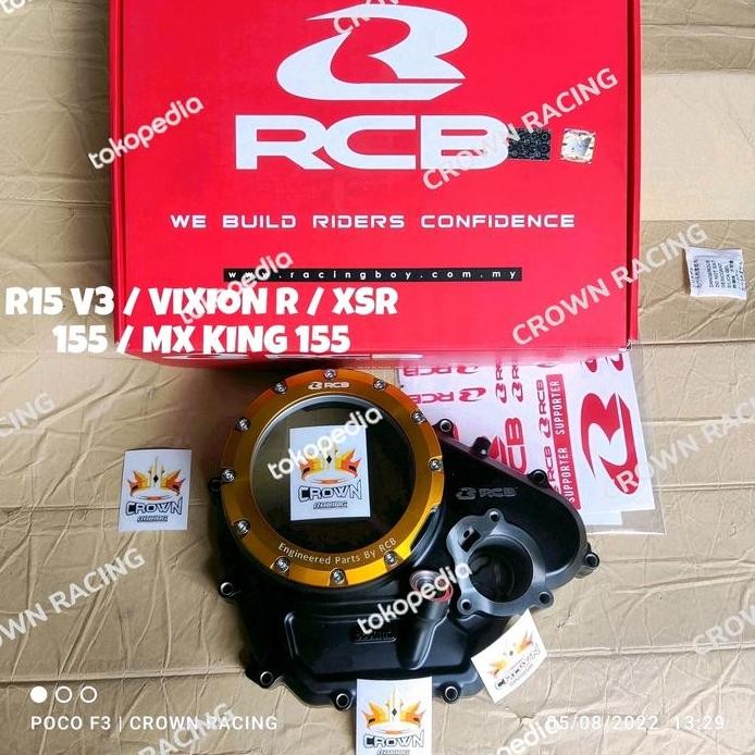 Cover Engine Pelindung Tutup Mesin RCB CNC R15 V3 / Vixion R / Xabre
