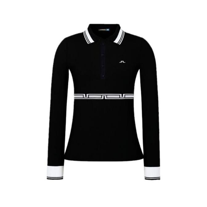 Baju Golf Wanita Tangan Panjang Iconstrip Polo Golf Women Longsleeve