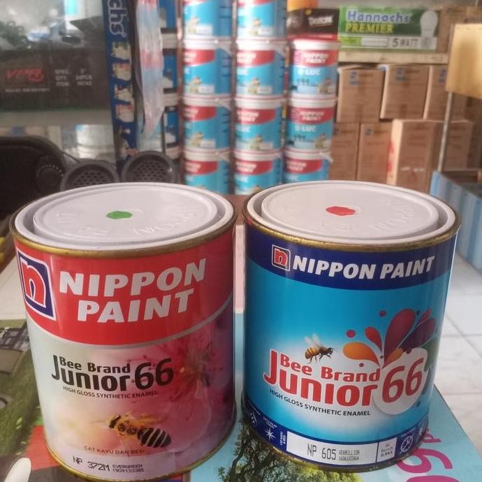 

Cat Minyak Junior 66 Nippon Paint 1Kg Beragam Warna Np657-Np704-Np620-Np658-Np700-Np656-Np633-Np625-Np654-Np631