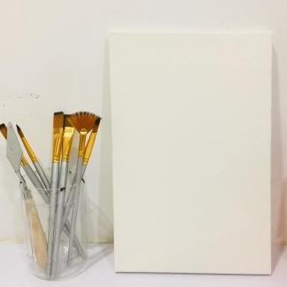 

Kanvas / Canvas Lukis 30X40 Cm - Pandawa