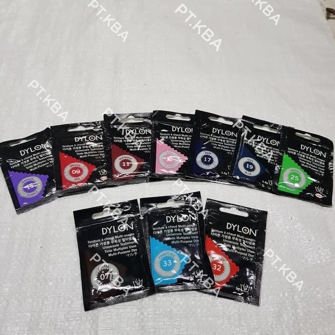 

Dylon Pewarna Pakaian Pewarna Textile Multi Purpose