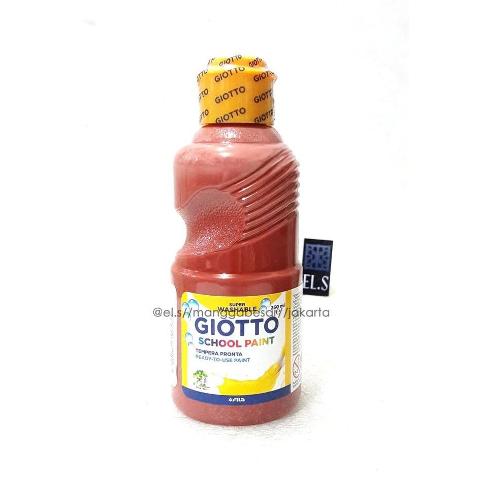 

Giotto School Paint Brown 250 Ml ( Cat Poster )