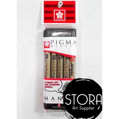 

Sakura Pigma Micron Manga Set
