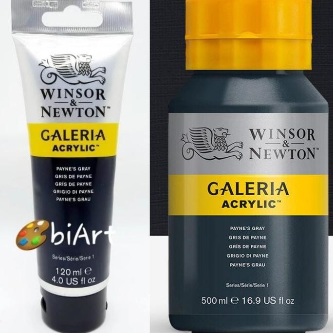 

Cat Akrilik Galeria Acrylic Colour 120 Ml Payne'S Gray Winsor & Newton