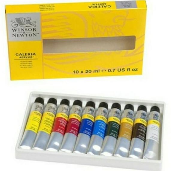 

Cat Akrilik Galeria Acrylic Colour Tube Set 10 X 20 Ml Winsor & Newton