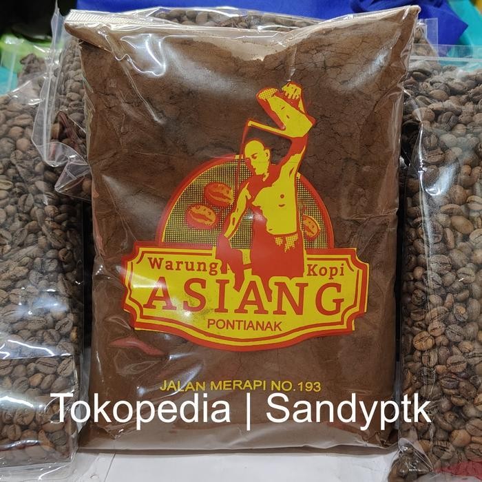 

Kopi Bubuk Warung Kopi Warkop Asiang Khas Pontianak (1 Kg) Original Dan Terpercaya