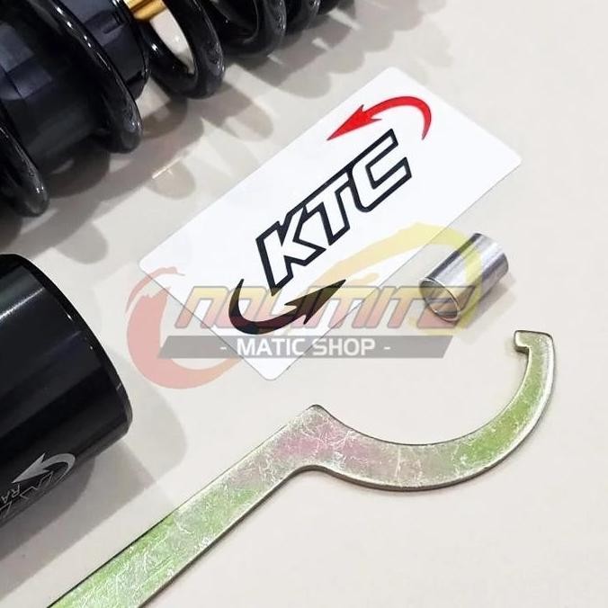 Shock KTC Extreme 325mm Black Tabung Bawah Honda Vario 125 150