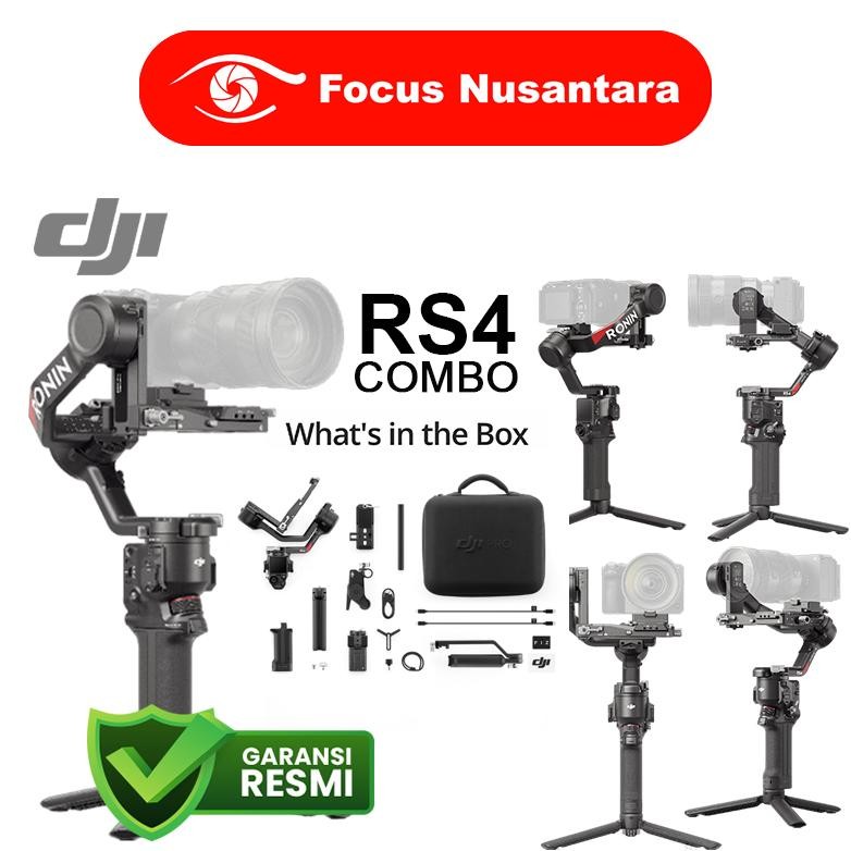 WIYUNG DJI RS 4 Gimbal Stabilizer Combo / DJI RS4 Gimbal Stabilizer / Stabilizer Kamera GARANSI RESM