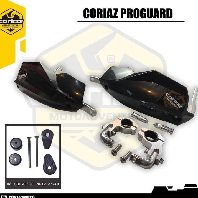 CORIAZ pro Handguard . universal crf 250 rally, klx 250, versys, etc