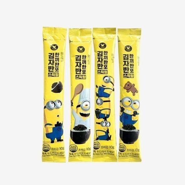 

JB [MANJUN] Minions Gimjaban Seaweed Flakes Rumput Laut Stick Korea None