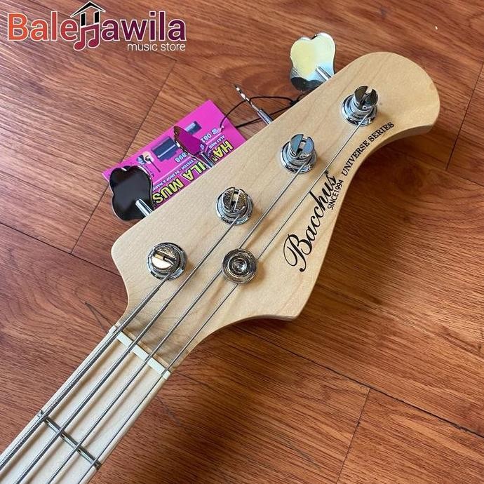 Guitar Bass Electric Gitar Bass Bacchus Wjb 360M Tbs Wjb360M Blue