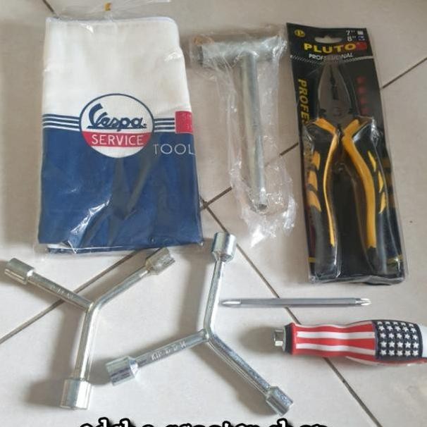 Tool Bag Tool Kit Untuk Vespa Smallframe Ptsspecialet3