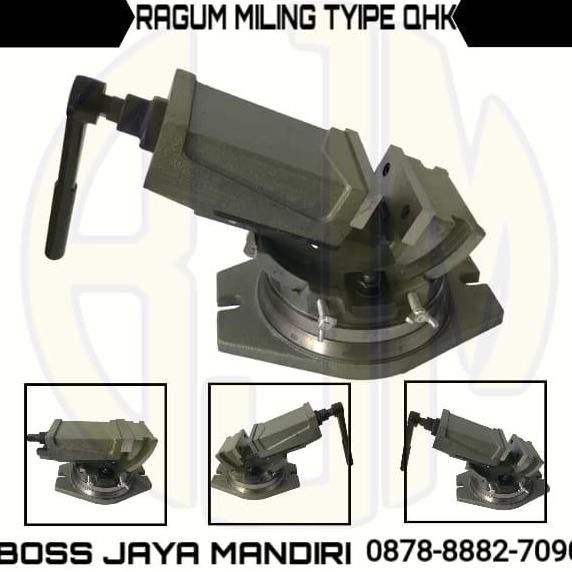 BISA GRAB! Catok milling Ragum miling 6 inchi