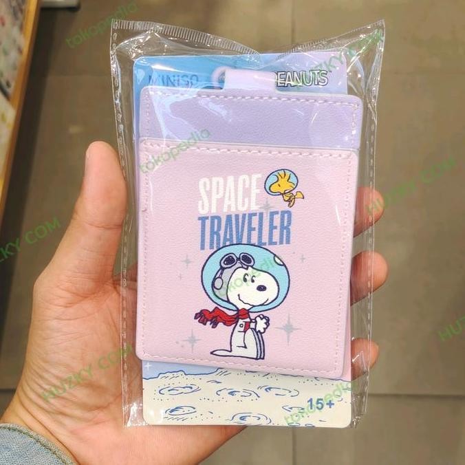 

Miniso Card Holder + Tali Panjang Snoopy The Little Space Explorer