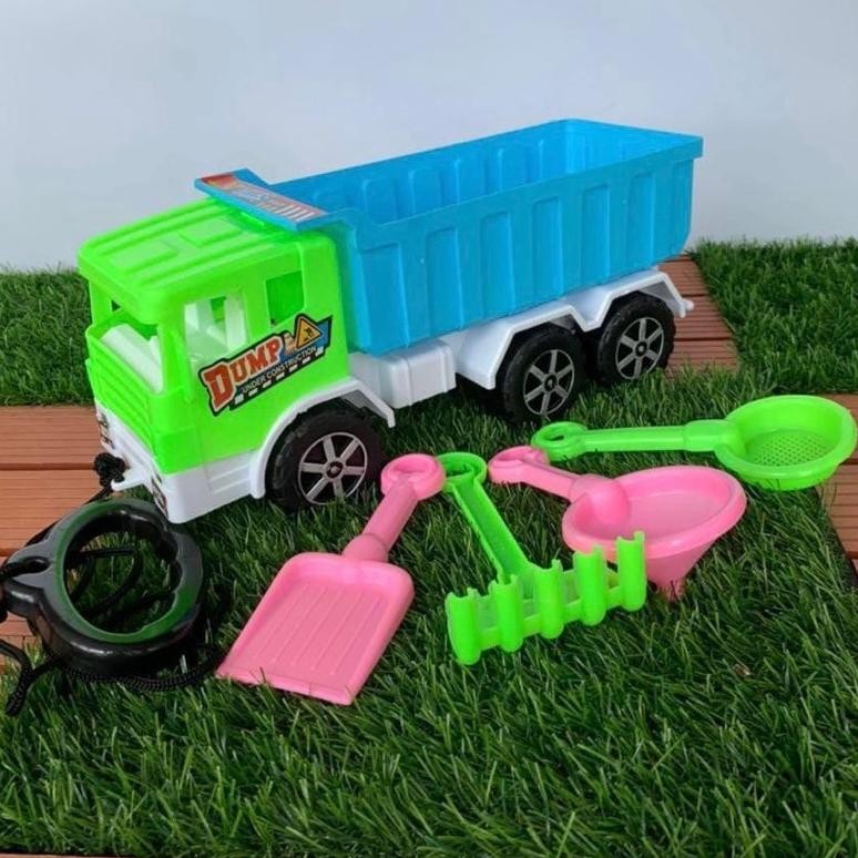 Jy-56 Mainan Anak Truk Konstruksi Oleng Sekop Alat Kendaraan Tarik / Mainan Anak Truk Bsp2023 Super 