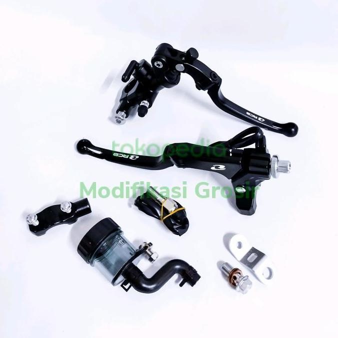 Master Rem RCB Radial S1 14MM Kanan + Kopling RCB S1 - Black