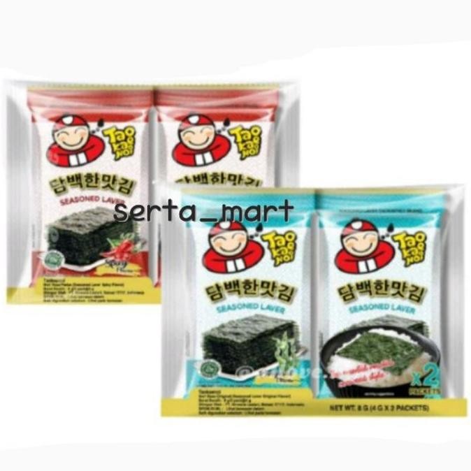 

JB Tao Kae Noi Seasoned Layer 2 x 4gr - Nori Rumput Laut Pedas / Original None