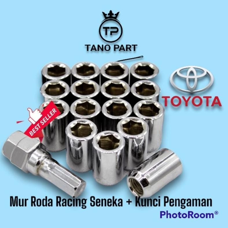 Mur Roda Racing Baut Lugnut Velg Mobil Avanza Xenia Veloz Nugi