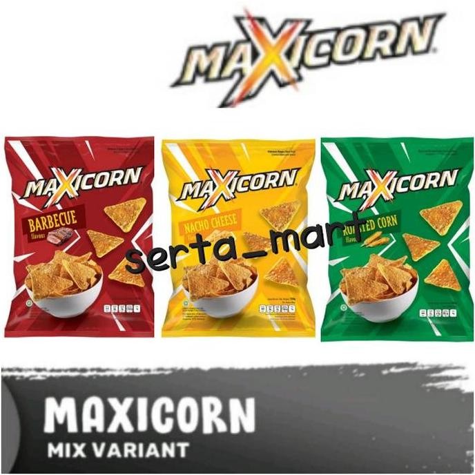 

JB Maxicorn Snack Roasted Corn 55gr / 150gr - Kripik Jagung BBQ / Nacho None