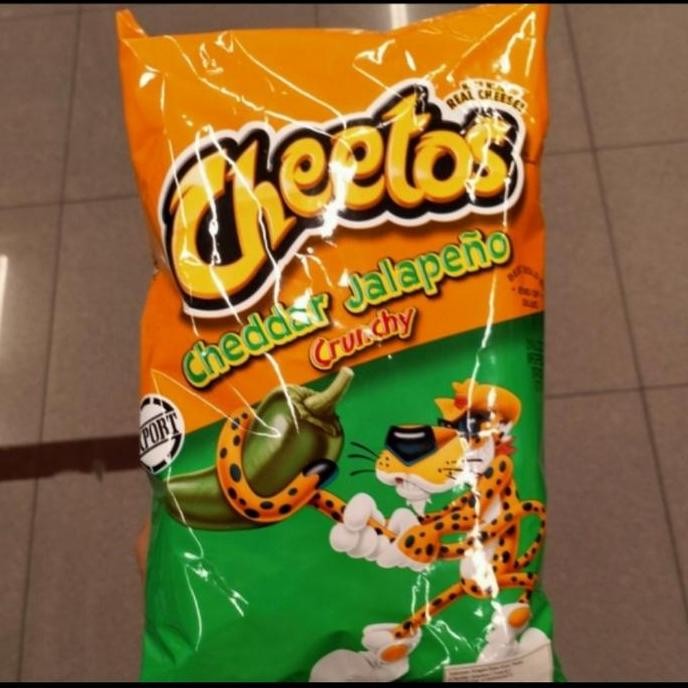 

JB cheetos cheese jalapeno 8oz cheetos import None