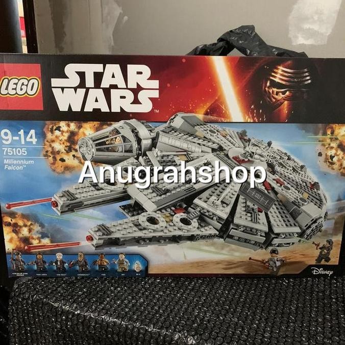 LEGO 75105 STAR WARS Millennium Falcon Brand New in Box, Sealed, 100% Original LEGO