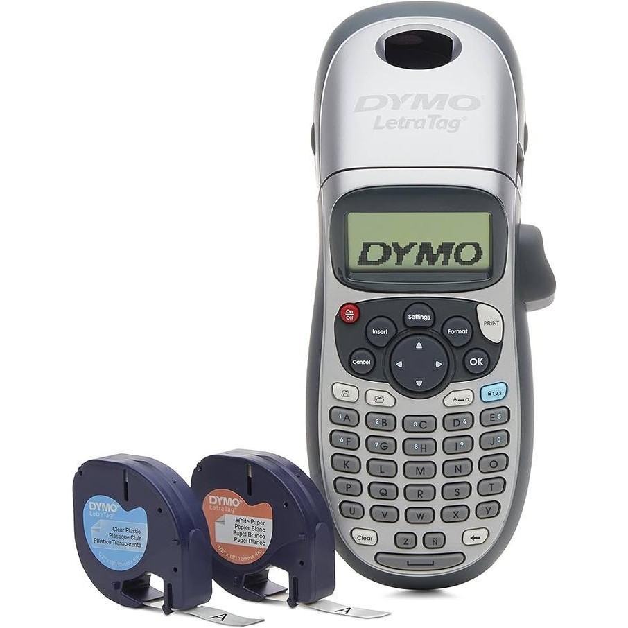 

Dymo Letratag Letra Tag Lt-100H Lt100H Handheld Label Maker Offices Original Dan Terpercaya