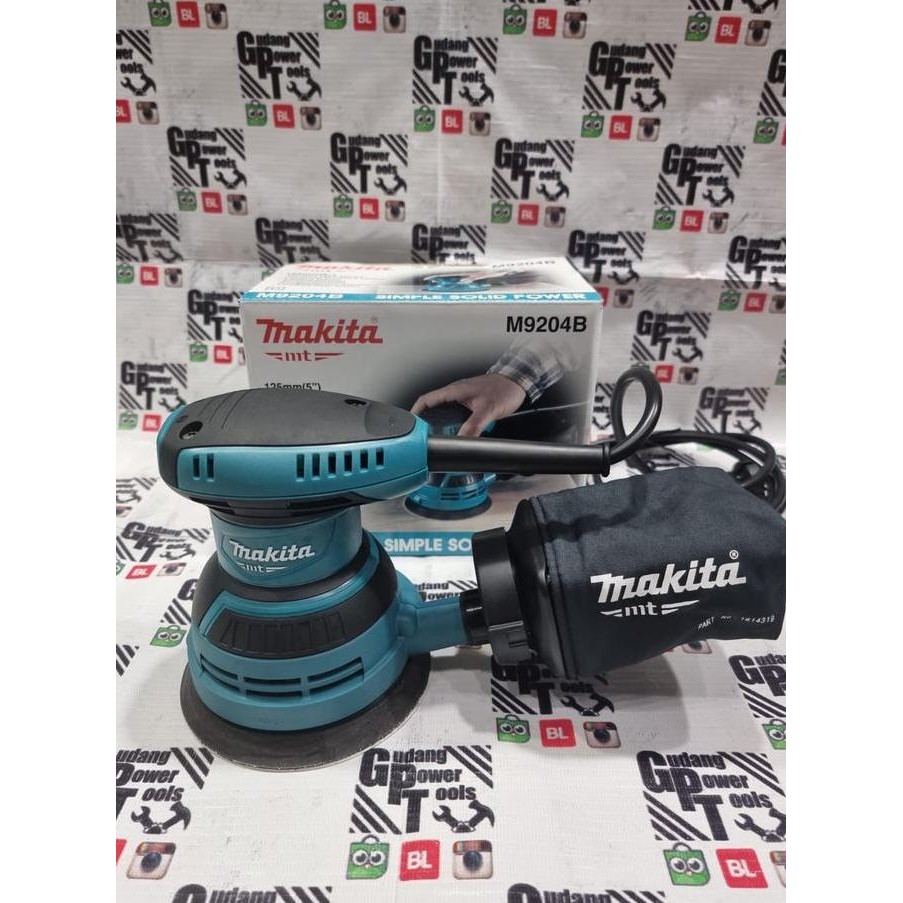 SALE MAKTEC MT924 MESIN AMPLAS ORBITAL SANDER FINISHING KAYU TEMBOK ELEKTRIK