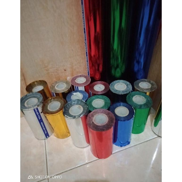 Prada foil pewarna kaligrafi timbul Nugi