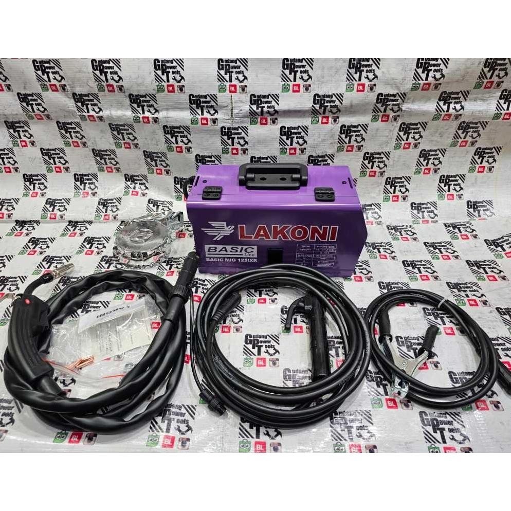 Terlaris Mesin Las Co Mesin Las Mig Tanpa Gas 120A Lakoni Basic Mig 125
