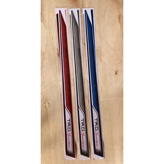 stiker mobil body samping trd sportivo toyota rush 2015-2017 AST Nugi