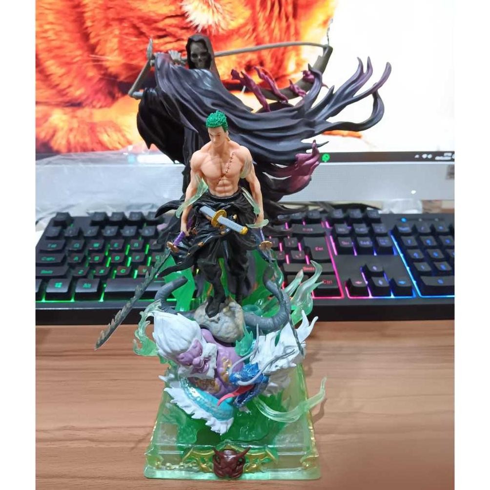 Terlaris Statue One Piece Roronoa Zoro Grim Reaper Dayu Studio Figure Zoro
