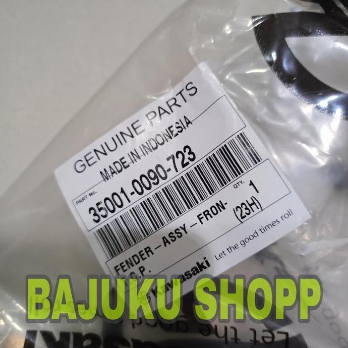 spakbor slebor fender depan zx25r zx 25r zx25 r biru blue 2023 ori