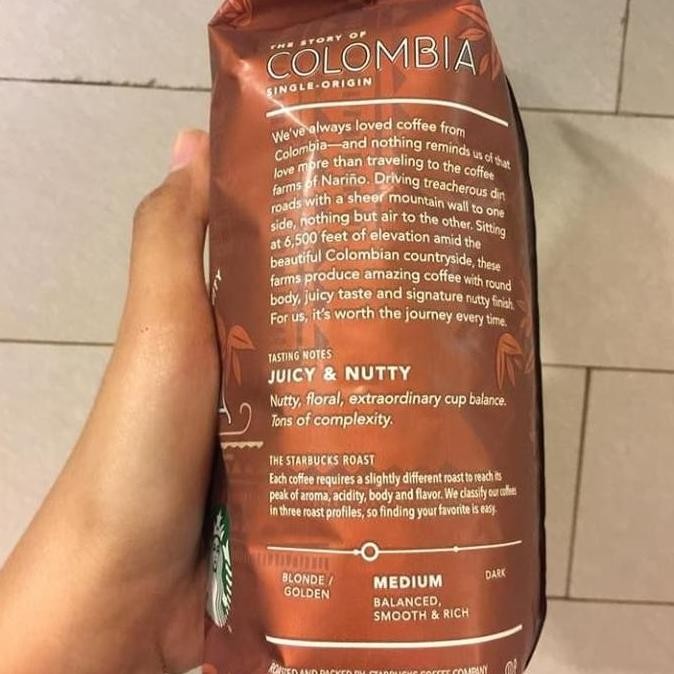 Biji Kopi Starbucks Colombia Kualitas Terbaik Harga Termurah