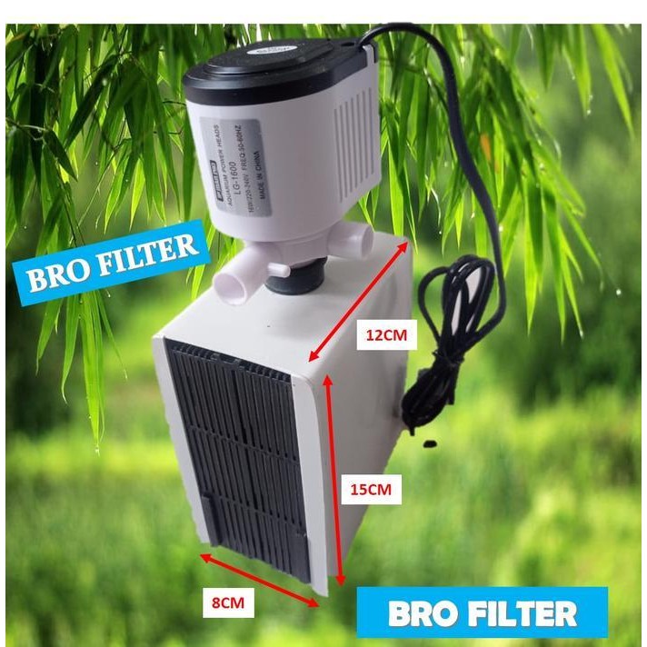 AL filter internal aquarium filter internal akuarium DIY murah + bioring