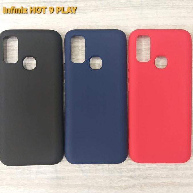 

Infinix Hot 9 Play Case Soft Touch Candy Warna Warni