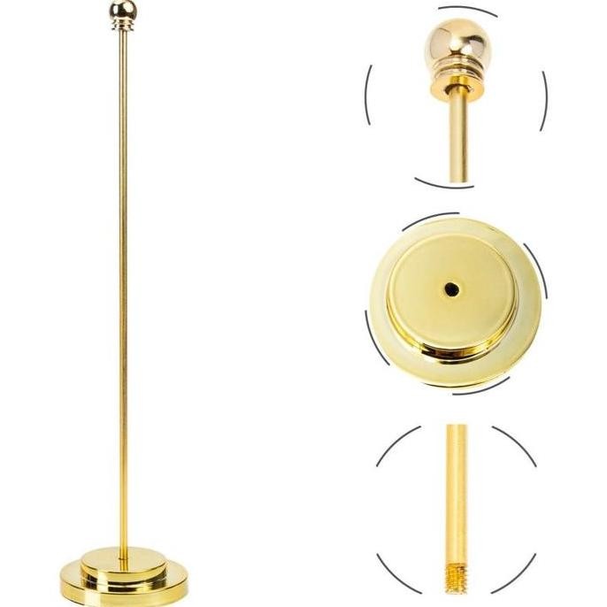 

BEST SELLER STANDING BENDERA TIANG BENDERA STENLIS 30CM TEMPAT BENDERA MEJA !!!!!