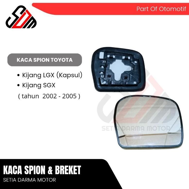 Kaca Spion Mobil Toyota Kijang LGX SGX 2002 2003 2004 2005 Kijang Kapsul LGX LSX Mirror AST Nugi