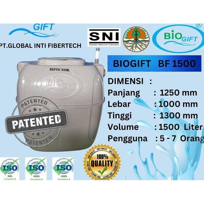 Septic Tank 1200 Liter,Septic Tank Bio 1200 Liter,Septic Tank Biotech