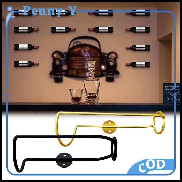 Rak Botol Wine Dinding Wine Holder Wall Rak Botol Minuman Alkohol