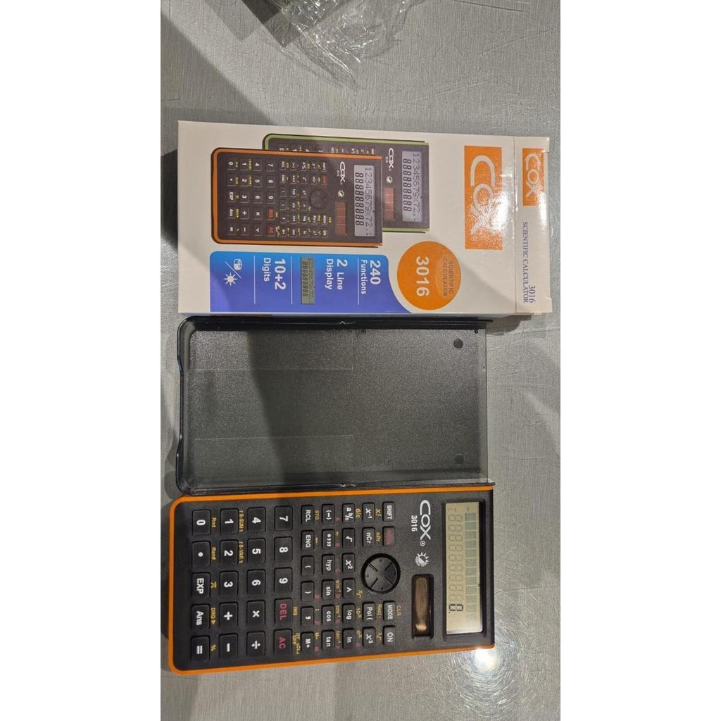 

paling diminati] kalkulator scientific cox 3016 240 fungsi ( mirip 350 ms ) 2 line by bazic usa kalkulator ilmiah
